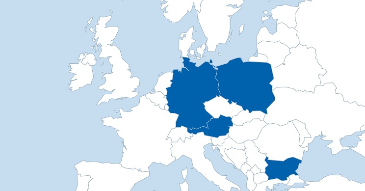 Firmy handlowe mapa