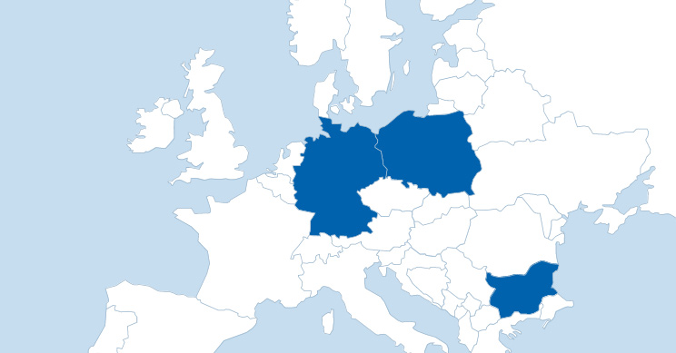 Firmy handlowe mapa 
